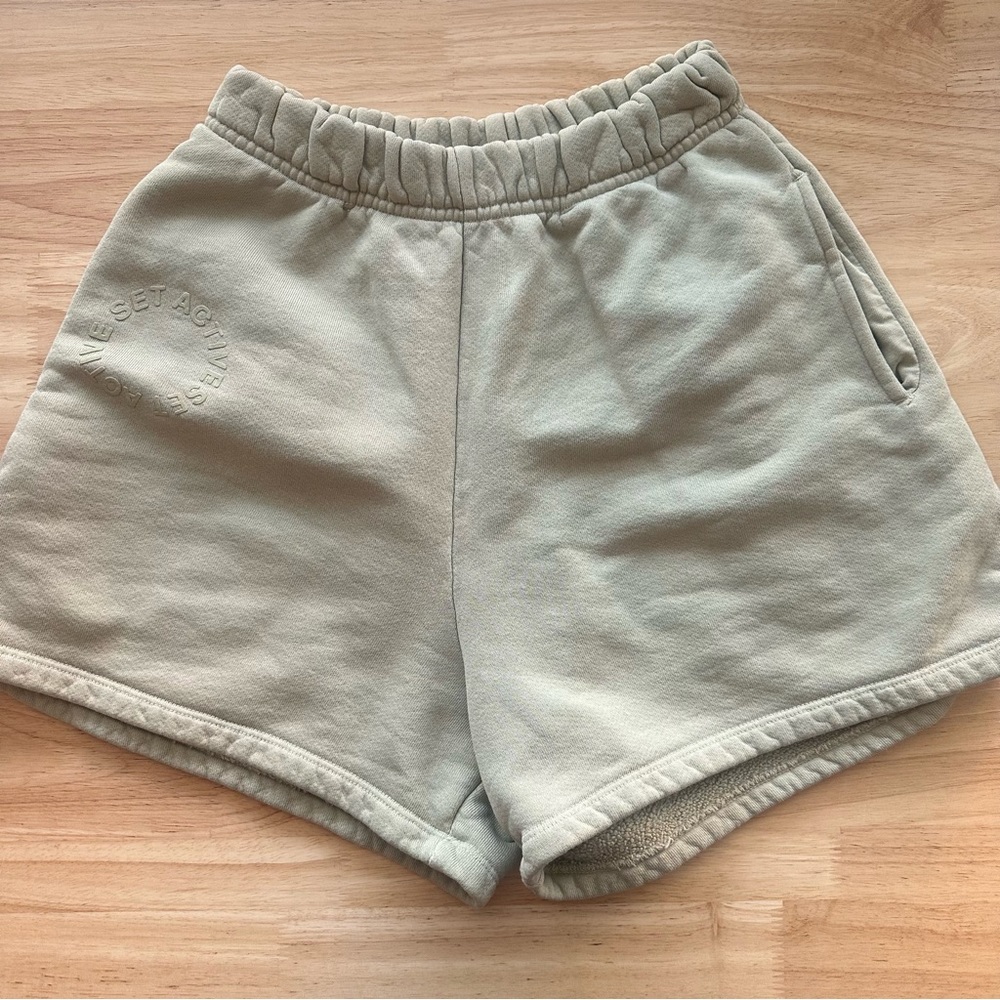 Set Active Sweat Shorts Sage